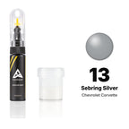 Touch-up paint for Chevrolet Corvette 13 Sebring Silver, Standard kit