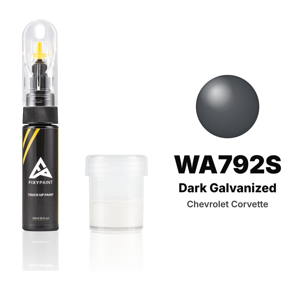 Touch-up paint for Chevrolet Corvette WA792S Dark Galvanized, Standard kit