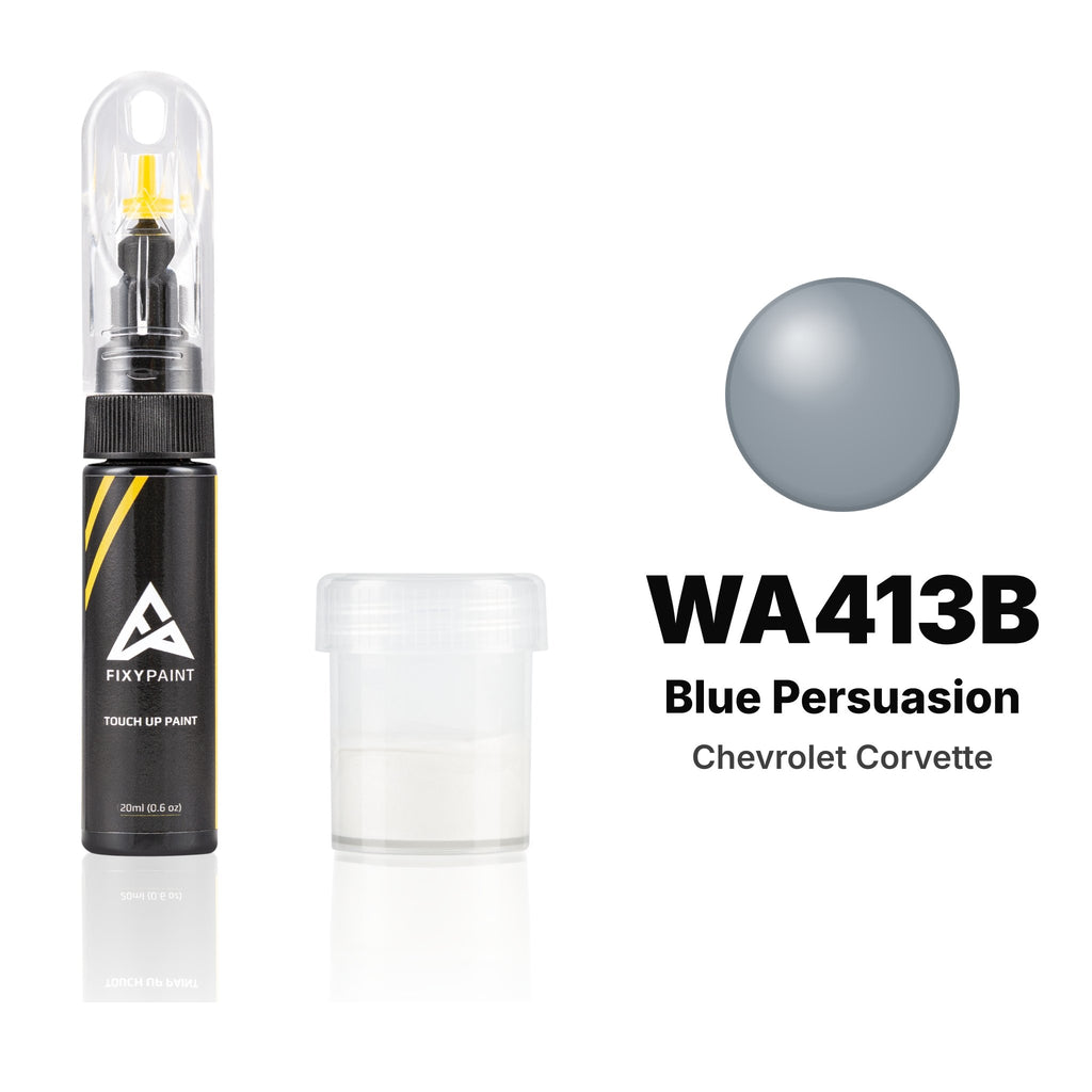 Touch-up paint for Chevrolet Corvette WA413B Blue Persuasion, Standard kit