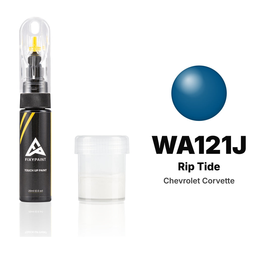 Touch-up paint for Chevrolet Corvette WA121J Rip Tide, Standard kit