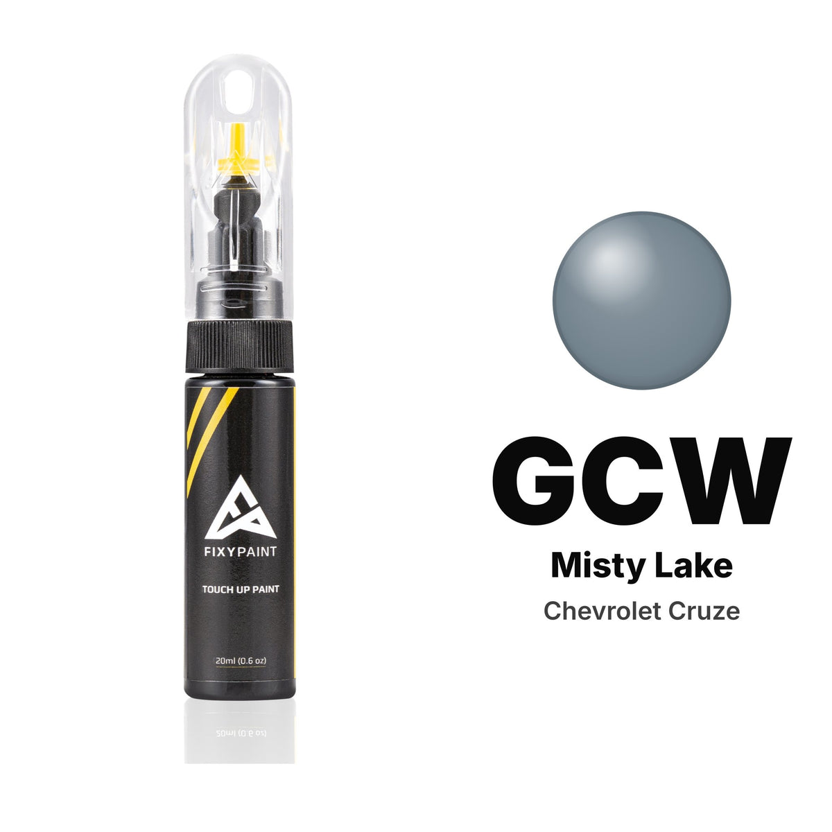 Lackstift für Chevrolet Cruze – GCW Misty Lake (2009–2011), Set Basis