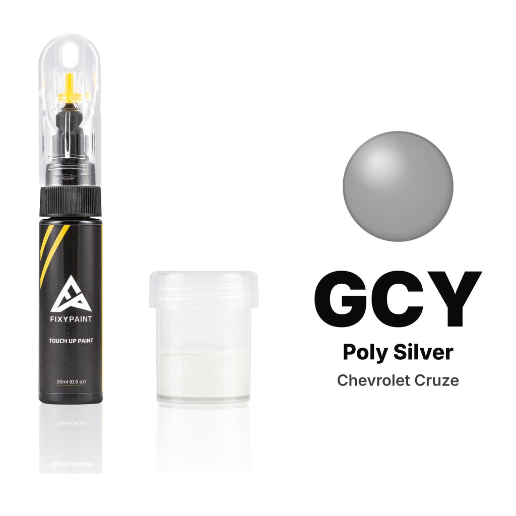 Touch-up paint for Chevrolet Cruze GCY Poly Silver, Standard kit