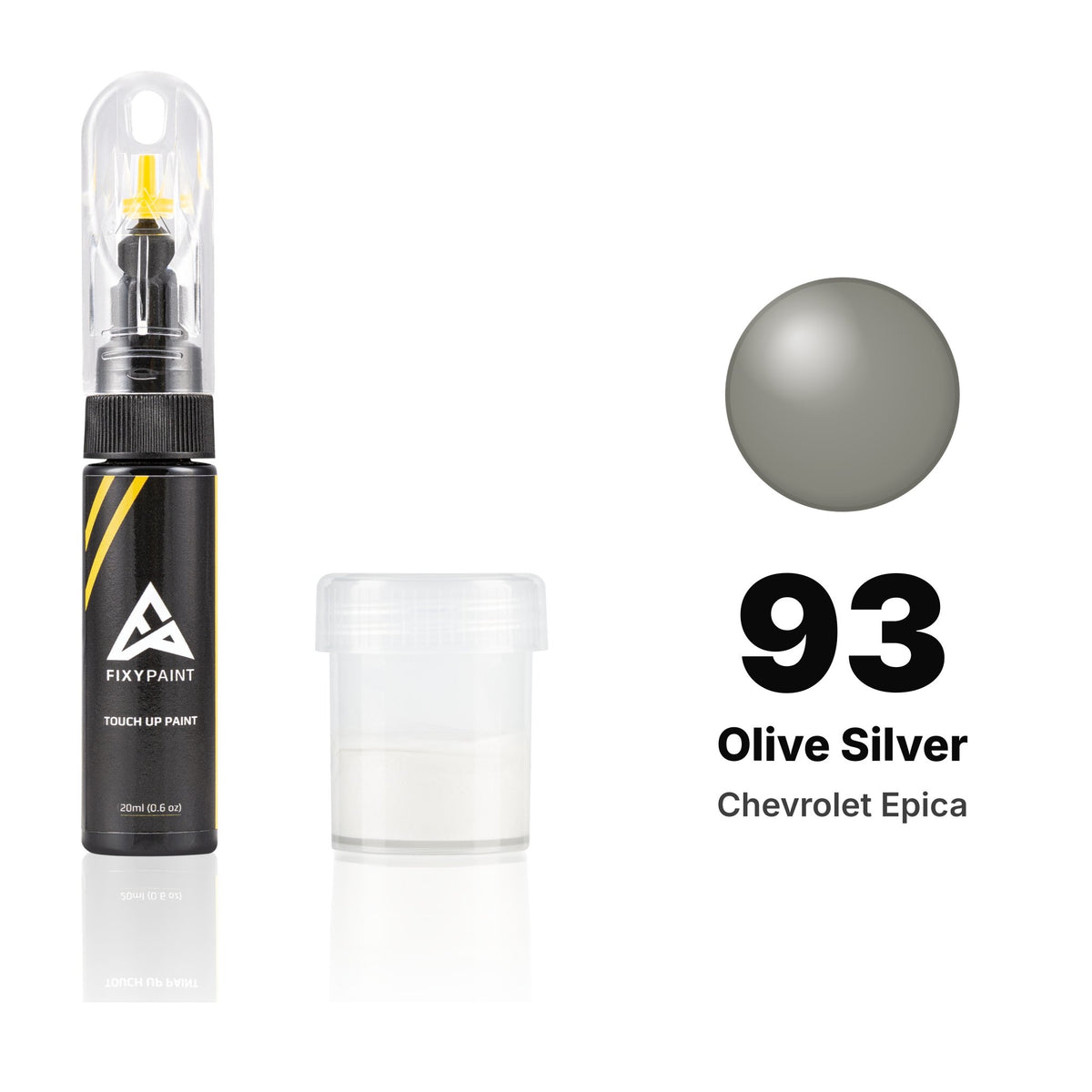 Pintura de retoque para Chevrolet Epica – 93 Olive Silver (2004–2007), kit Estándar