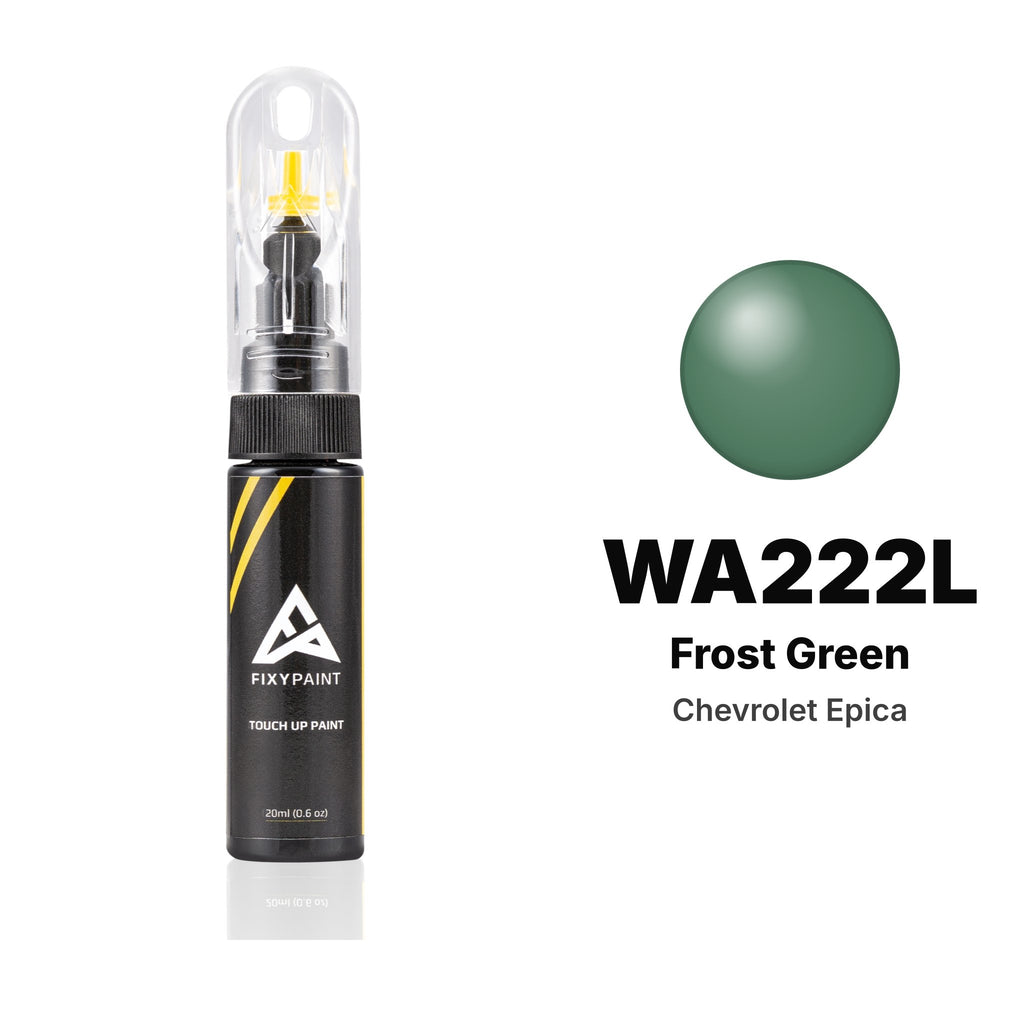 Pintura de retoque para Chevrolet Epica – WA222L Frost Green (2004–2007), kit Básico