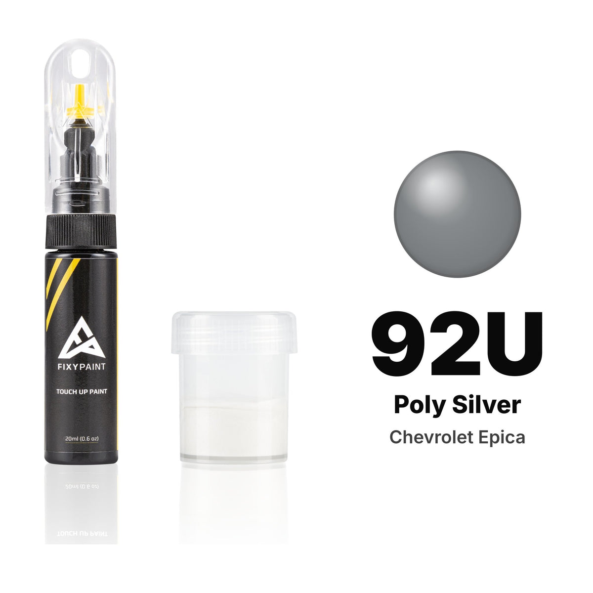 Touch-up paint for Chevrolet Epica 92U Poly Silver, Standard kit