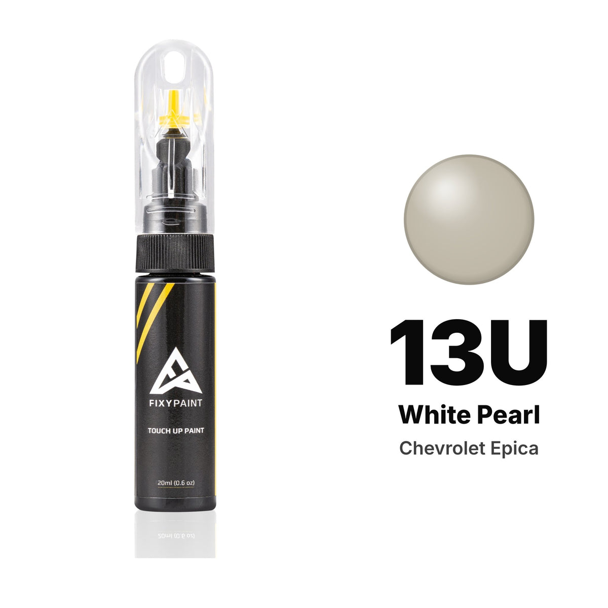 Touch-up paint for Chevrolet Epica 13U White Pearl, Basic kit