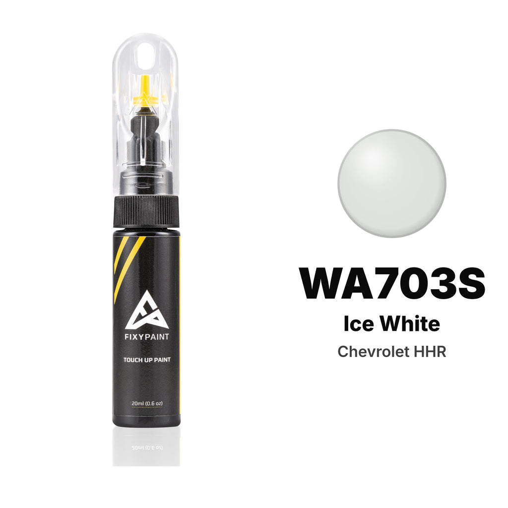 Pintura de retoque para Chevrolet HHR – WA703S Ice White (2010–2011), kit Básico