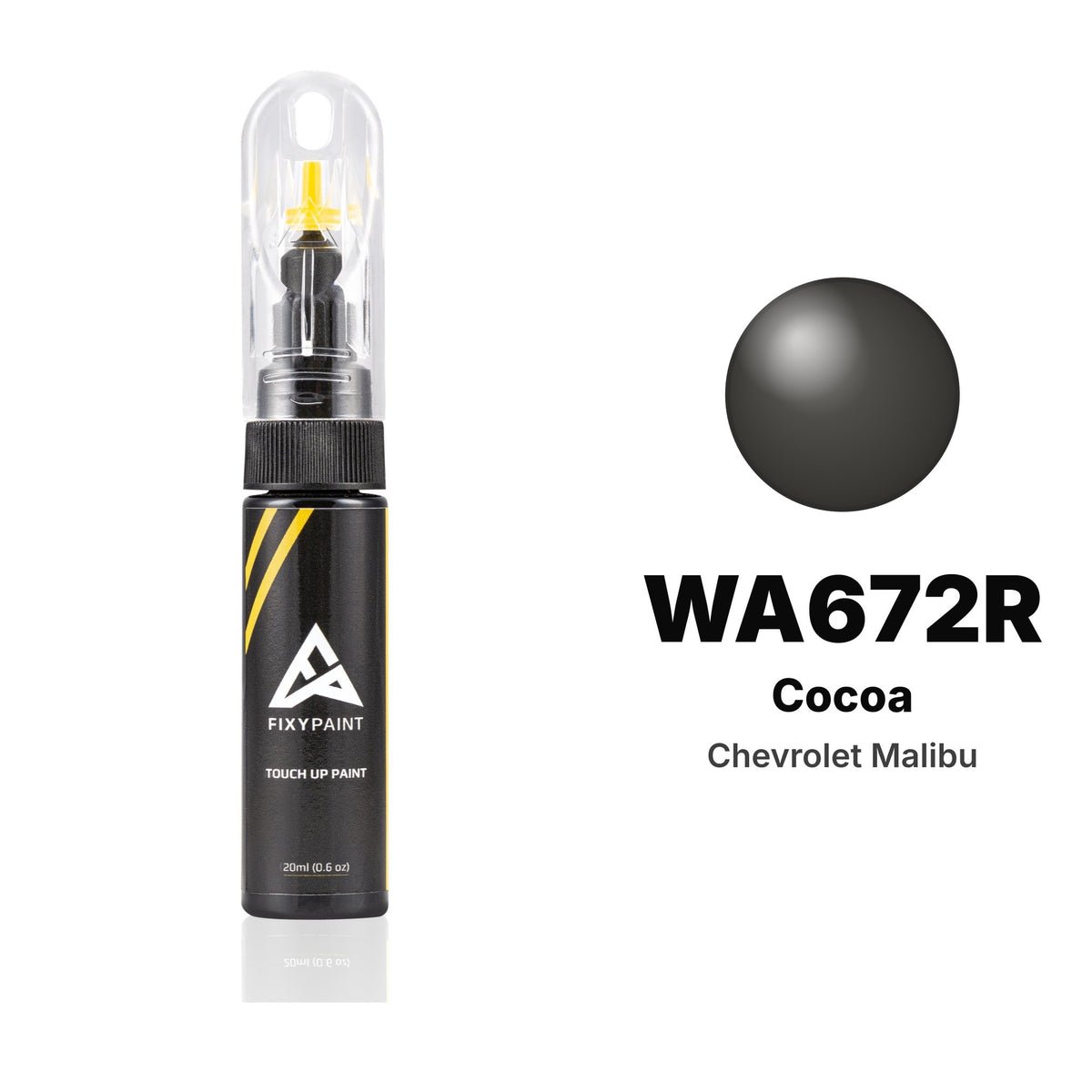 Touch-up paint for Chevrolet Malibu WA672R Cocoa, Basic kit