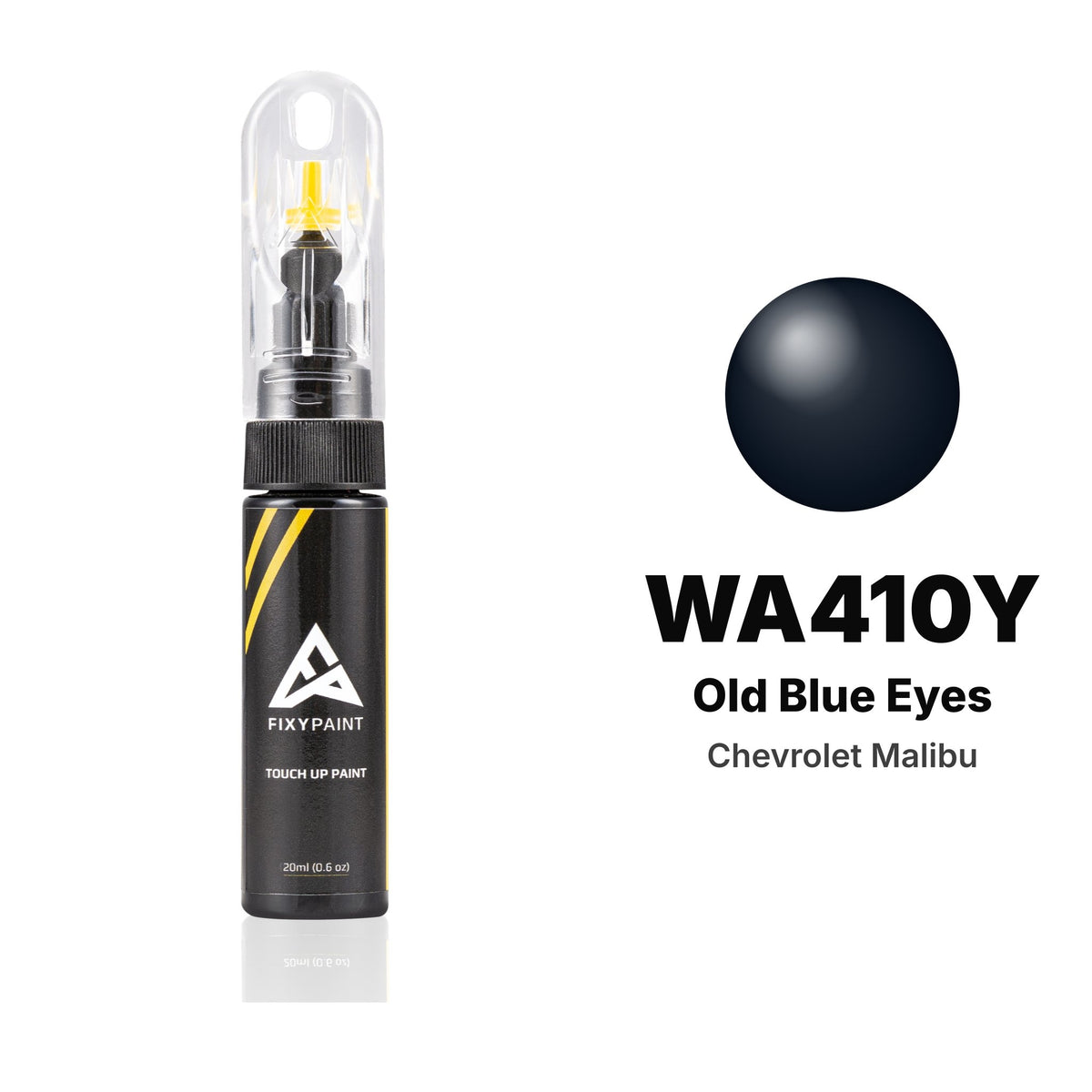 Touch-up paint for Chevrolet Malibu WA410Y Old Blue Eyes, Basic kit