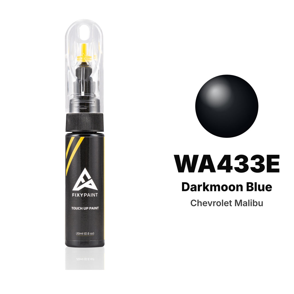 Lackstift für Chevrolet Malibu – WA433E Darkmoon Blue (2023), Set Basis