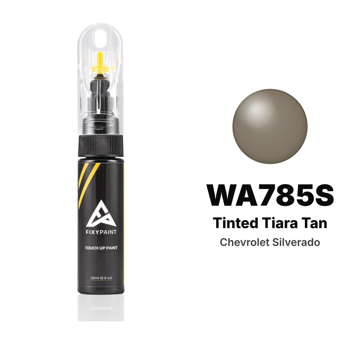 Touch-up paint for Chevrolet Silverado WA785S Tinted Tiara Tan, Basic kit