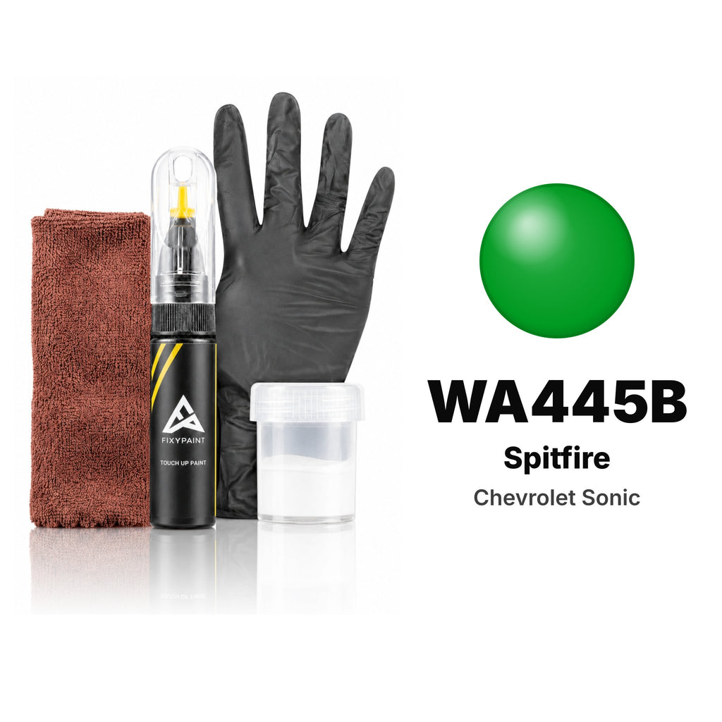 Touch-up paint for Chevrolet Sonic WA445B Spitfire, Complete kit
