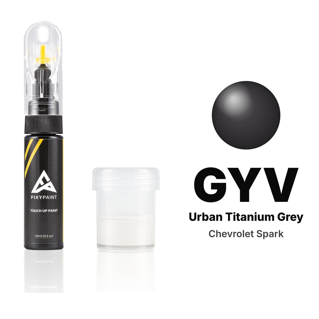 Touch-up paint for Chevrolet Spark GYV Urban Titanium Grey, Standard kit