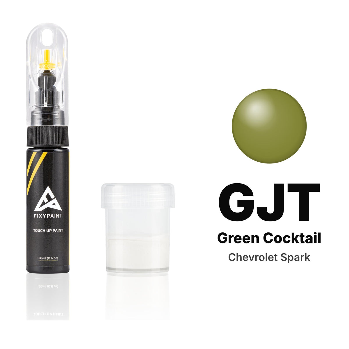 Touch-up paint for Chevrolet Spark GJT Green Cocktail, Standard kit