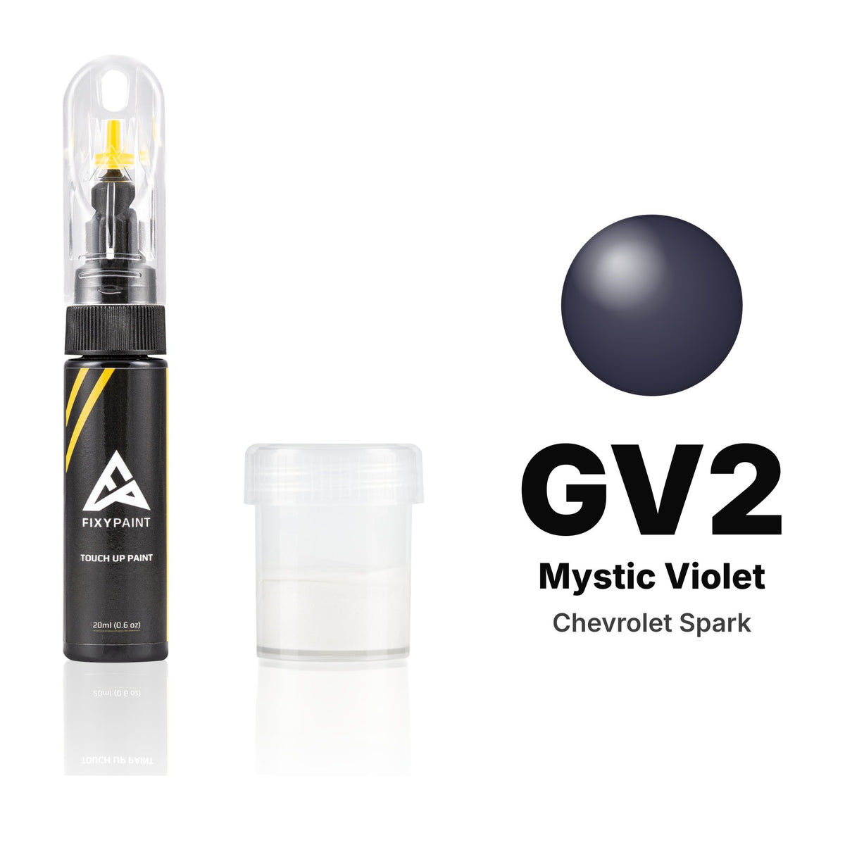 Touch-up paint for Chevrolet Spark GV2 Mystic Violet, Standard kit