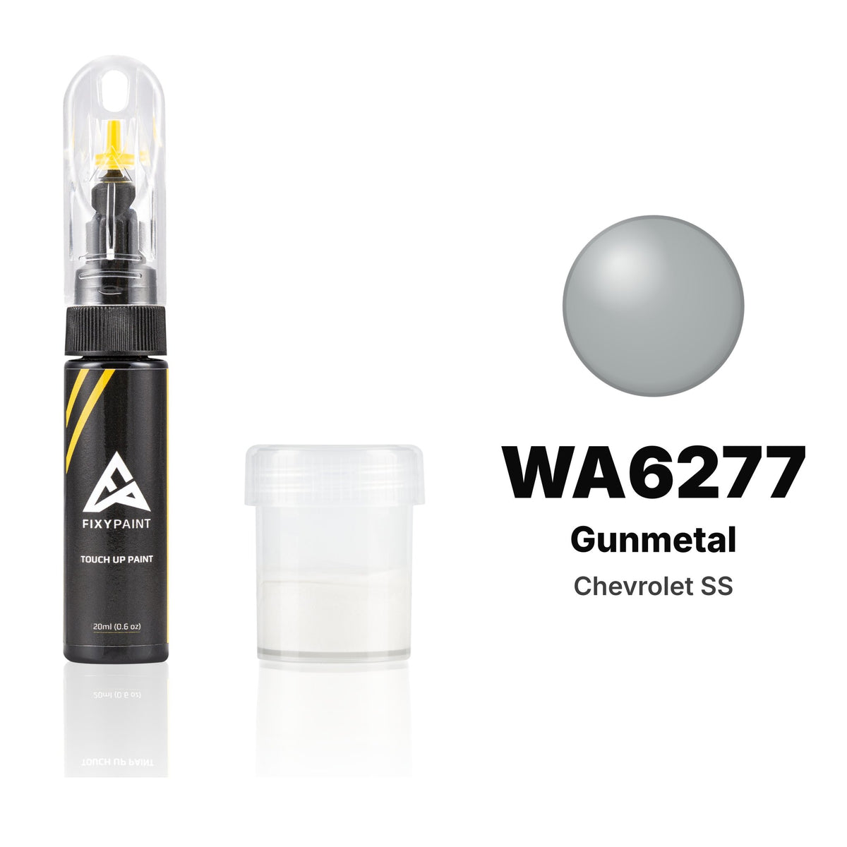 Touch-up paint for Chevrolet SS WA6277 Gunmetal, Standard kit