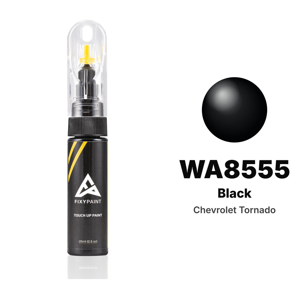 Touch-up paint for Chevrolet Tornado WA8555 Black, Basic kit