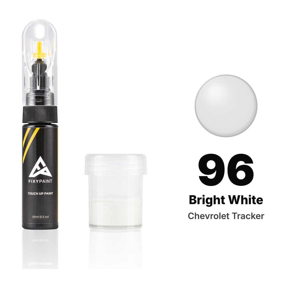 Peinture de retouche pour Chevrolet Tracker – 96 Bright White (2002–2004), kit Standard