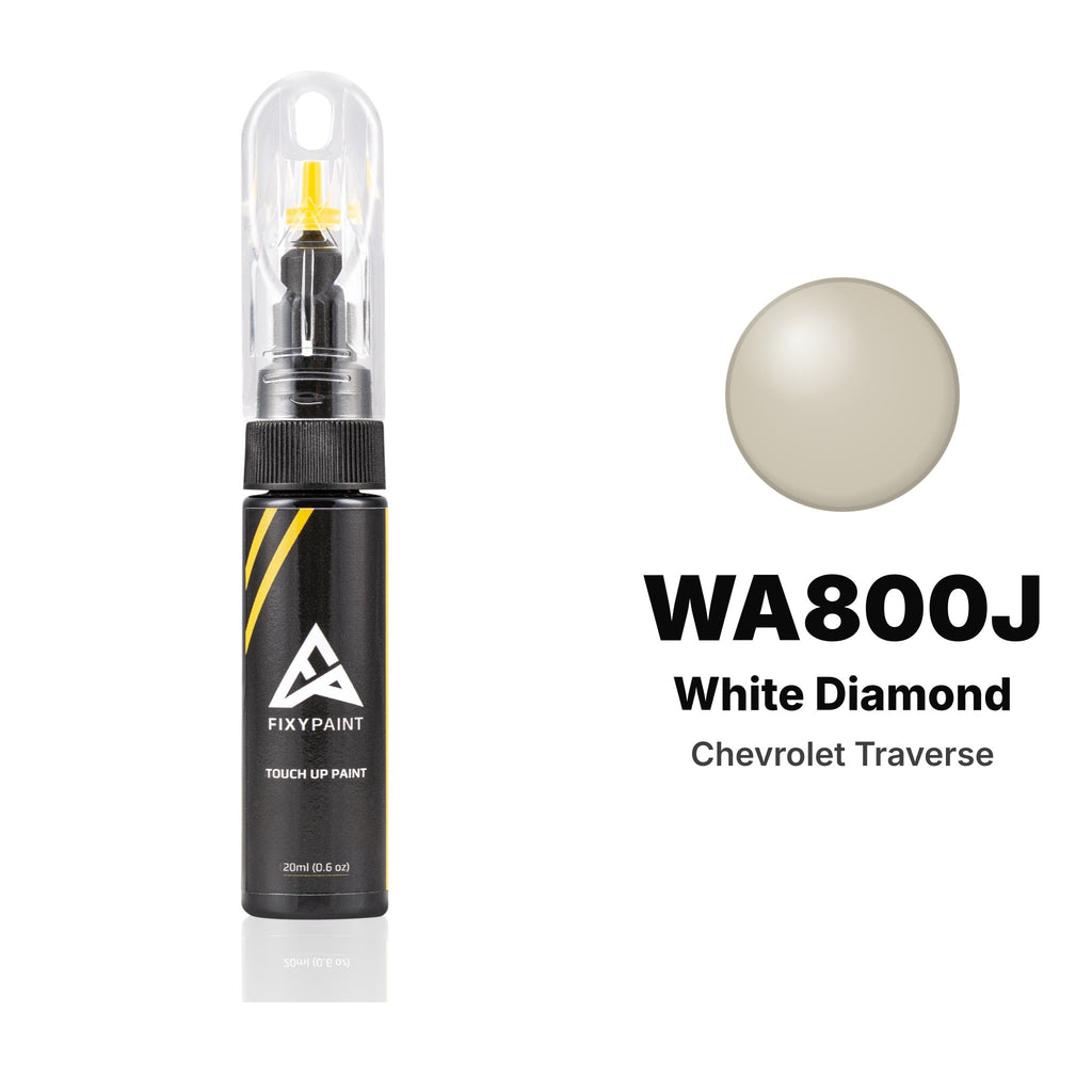 Touch-up paint for Chevrolet Traverse WA800J White Diamond, Basic kit