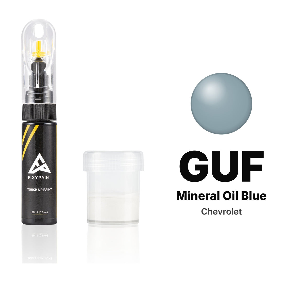 Touch-up paint for Chevrolet GUF Mineral Oil Blue, Standard kit