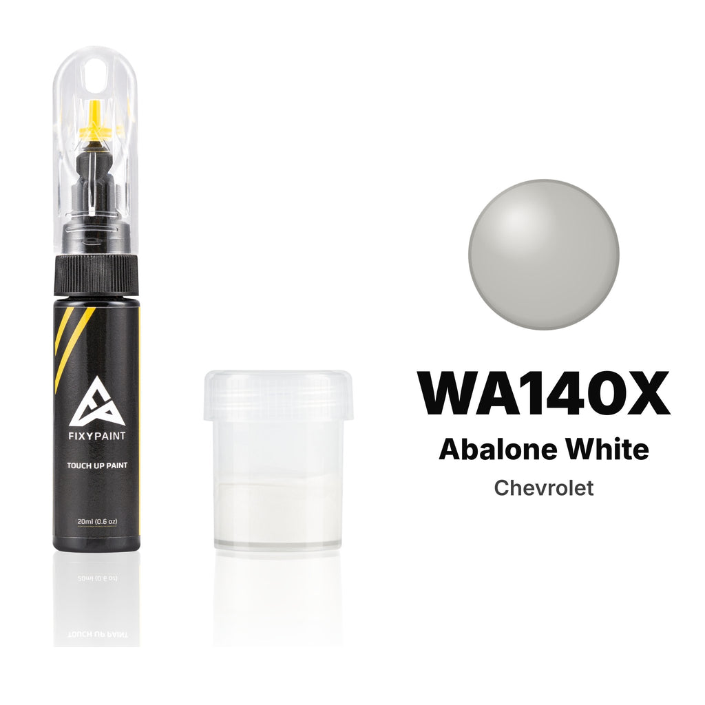 Touch-up paint for Chevrolet WA140X Abalone White, Standard kit