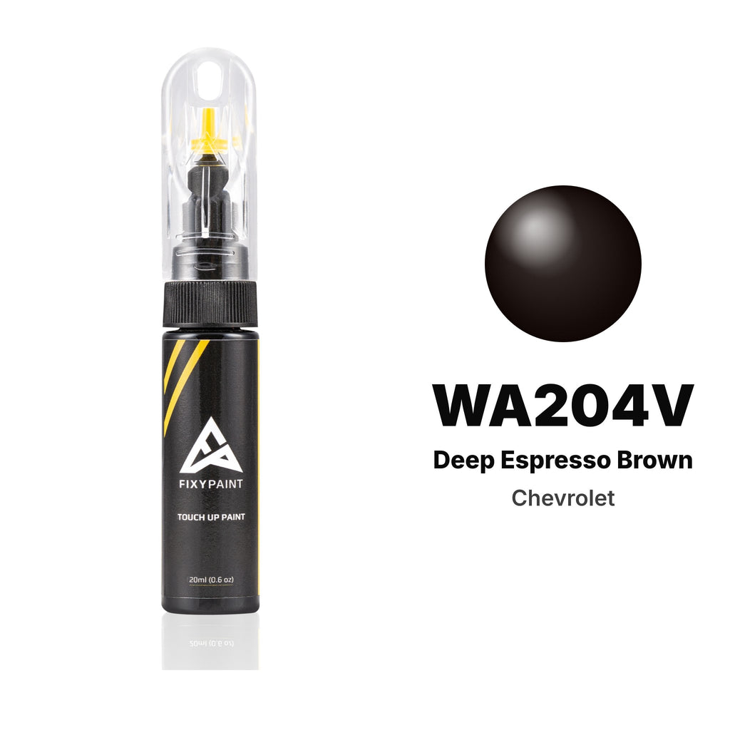 Touch-up paint for Chevrolet WA204V Deep Espresso Brown, Basic kit