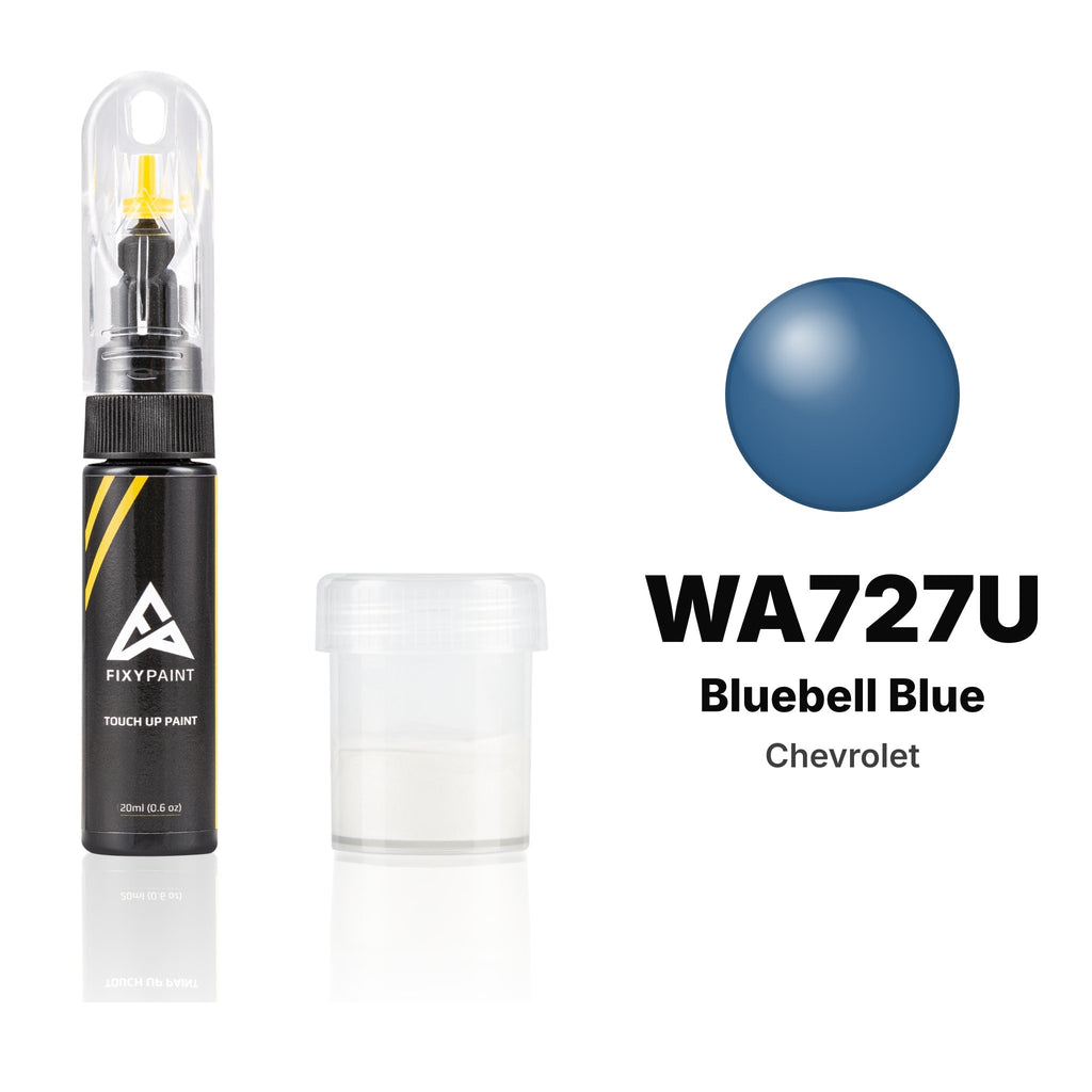 Touch-up paint for Chevrolet WA727U Bluebell Blue, Standard kit