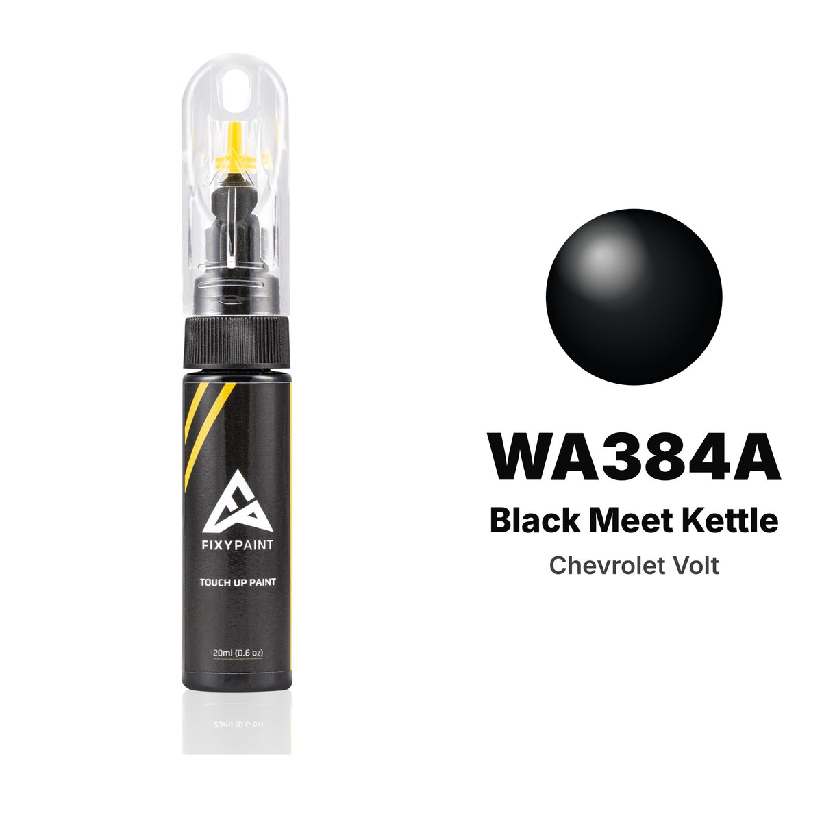 Touch-up paint for Chevrolet Volt WA384A Black Meet Kettle, Basic kit
