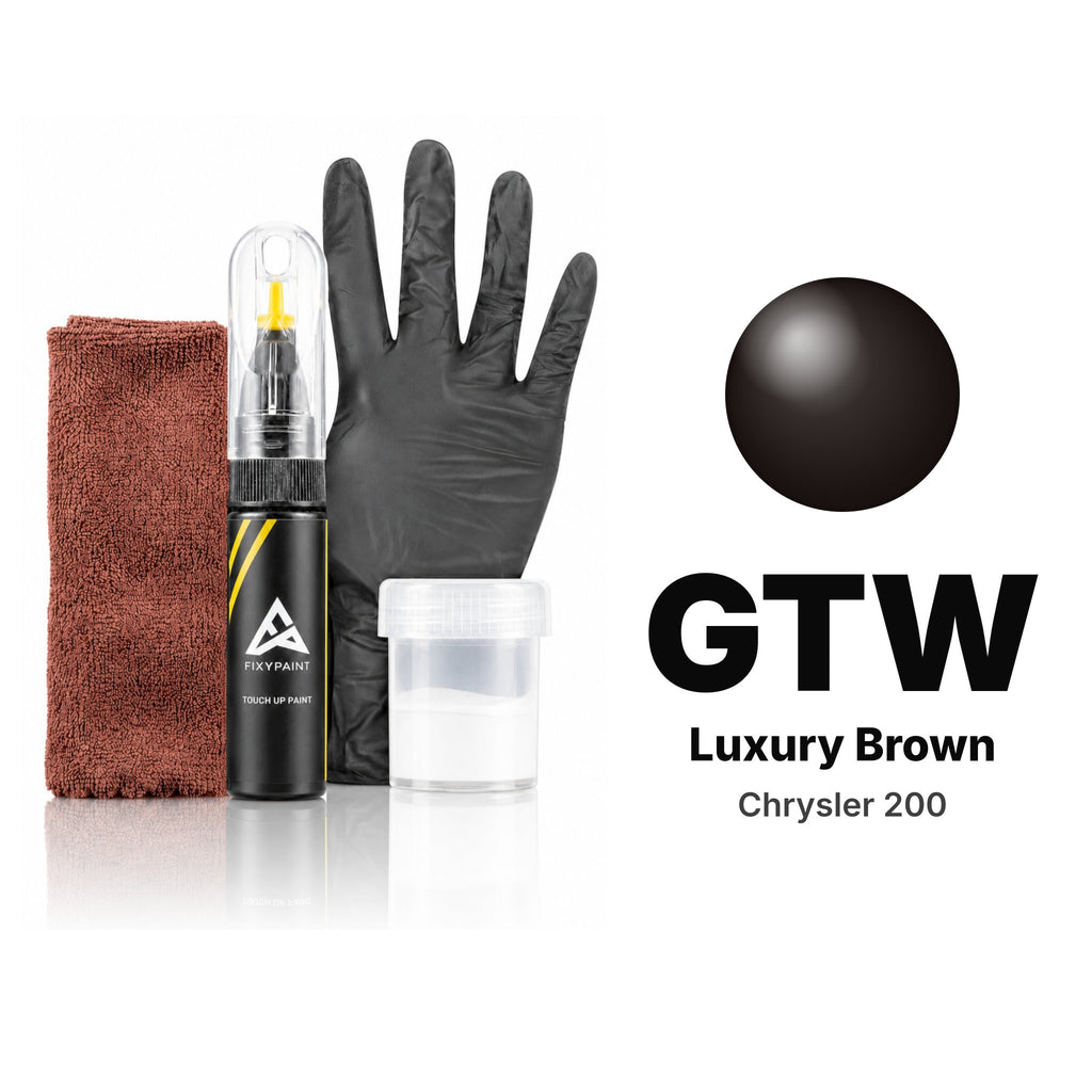 Touch-up paint for Chrysler 200 GTW Luxury Brown, Complete kit