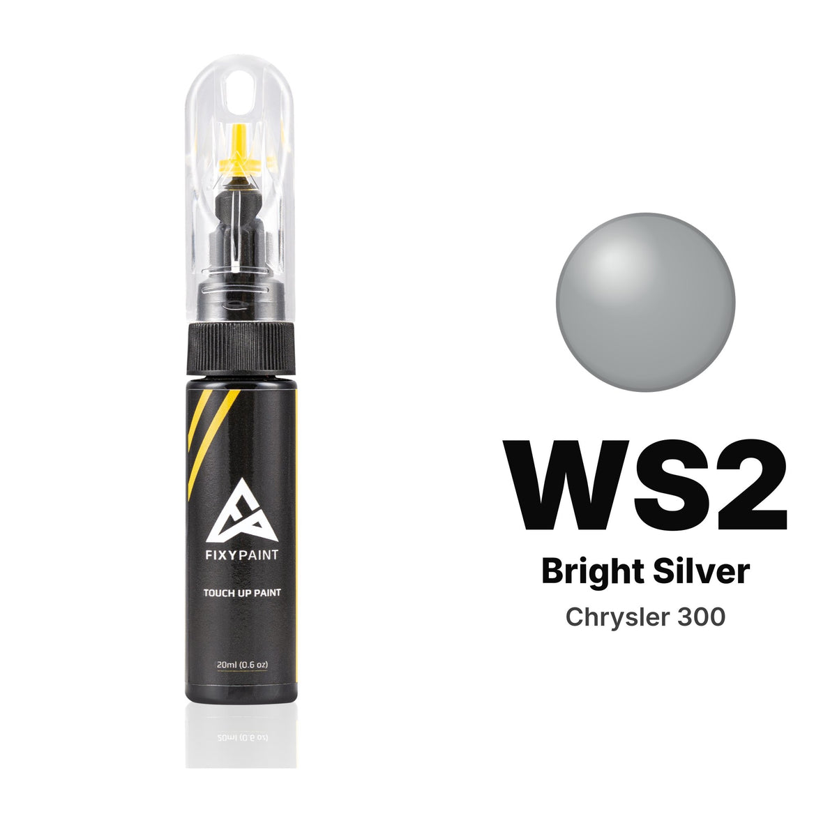Chrysler 300 WS2 Bright Silver touch-up paint, Basic kit