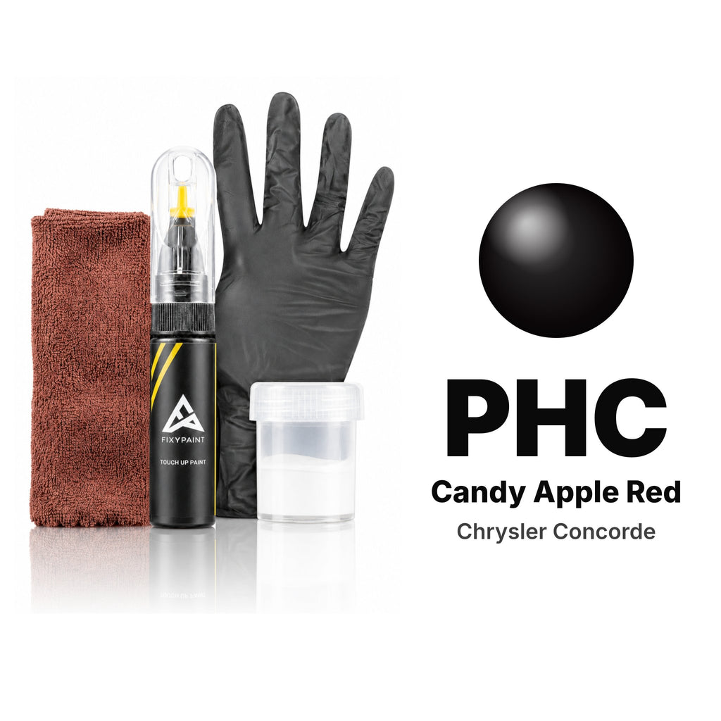 Touch-up paint for Chrysler Concorde PHC Candy Apple Red, Complete kit