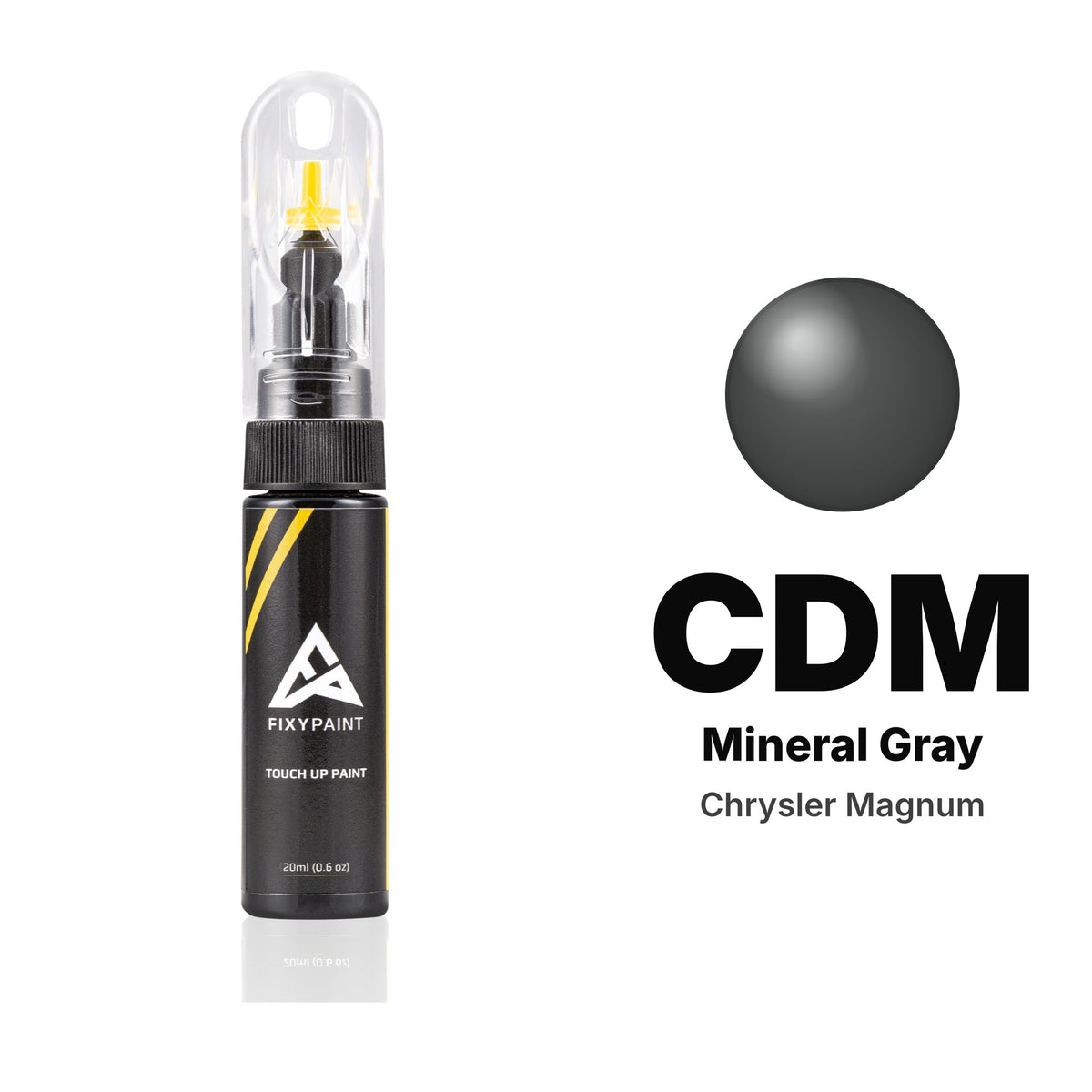 Touch-up paint for Chrysler Magnum CDM Mineral Gray, Basic kit