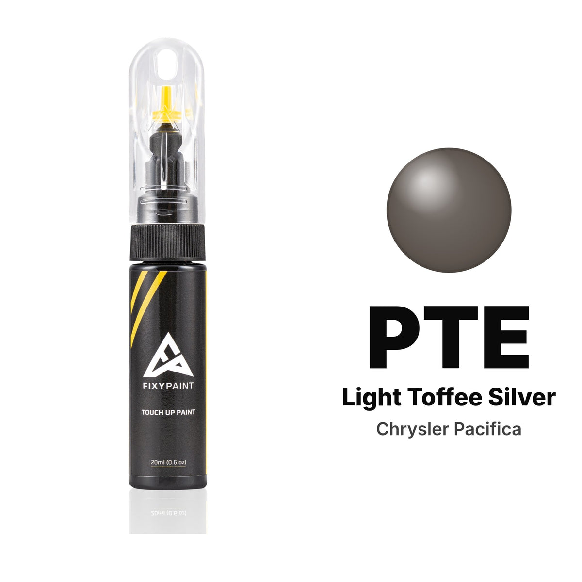 Lackstift für Chrysler Pacifica – PTE Light Toffee Silver (2017–2022), Set Basis