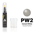 Touch-up paint for Chrysler Pacifica PW2 Cement White, Standard kit