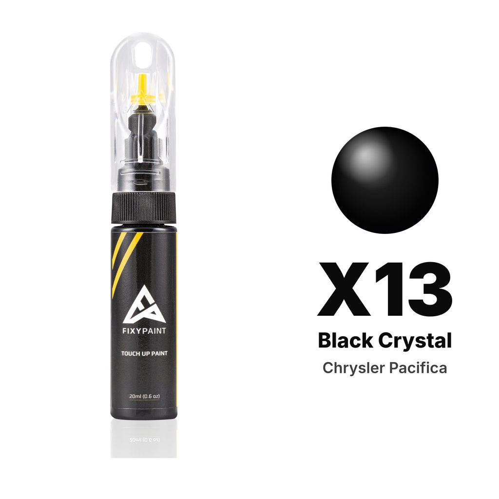 Touch-up paint for Chrysler Pacifica X13 Black Crystal, Basic kit