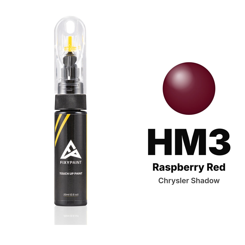 Touch-up paint for Chrysler Shadow HM3 Raspberry Red, Basic kit