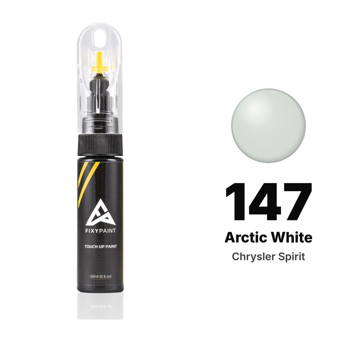 Touch-up paint for Chrysler Spirit 147 Arctic White, Basic kit