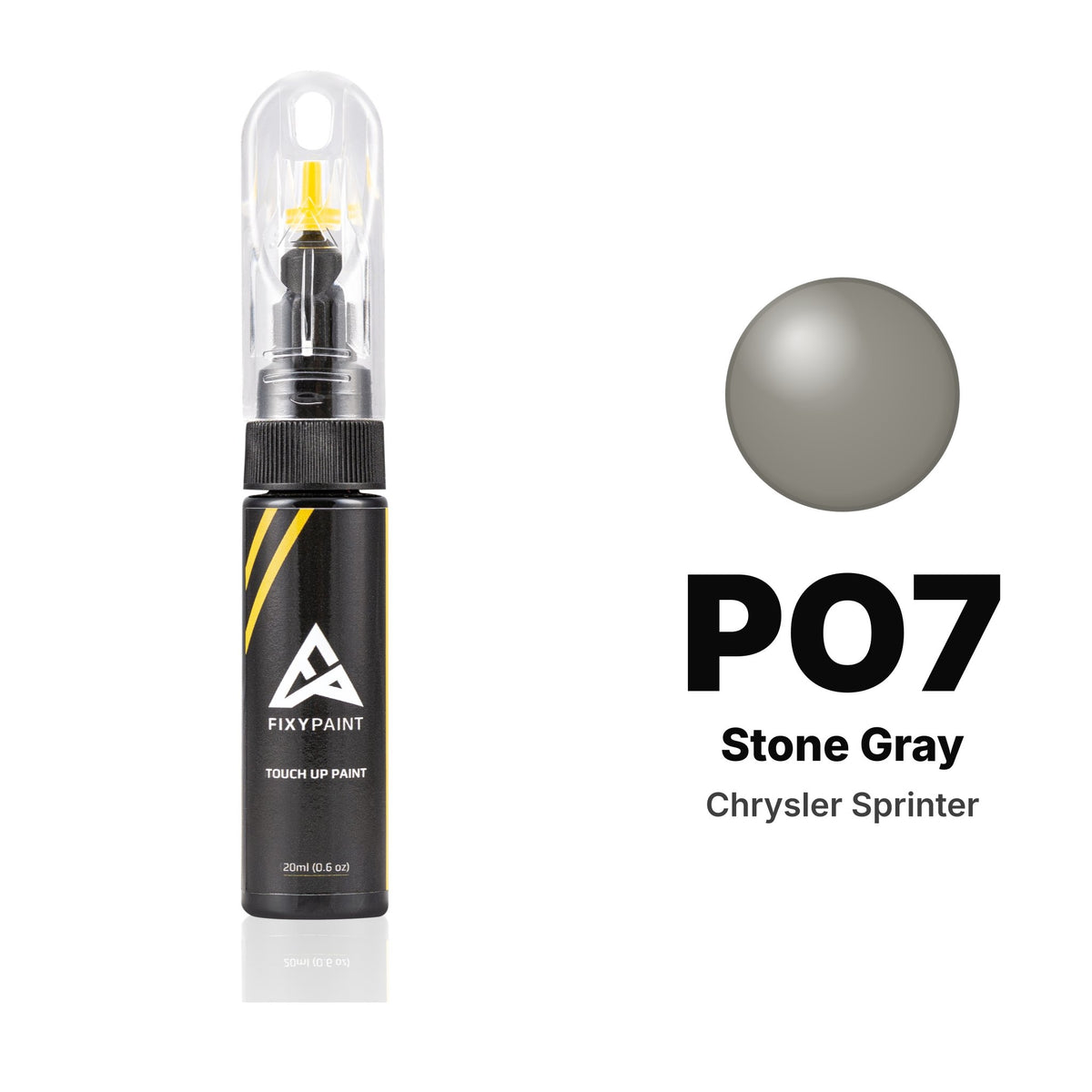 Chrysler Sprinter PO7 Stone Gray touch-up paint, Basic kit