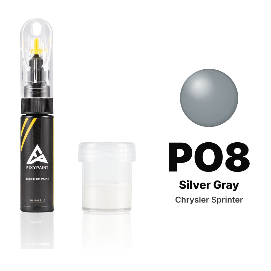 Touch-up paint for Chrysler Sprinter PO8 Silver Gray, Standard kit