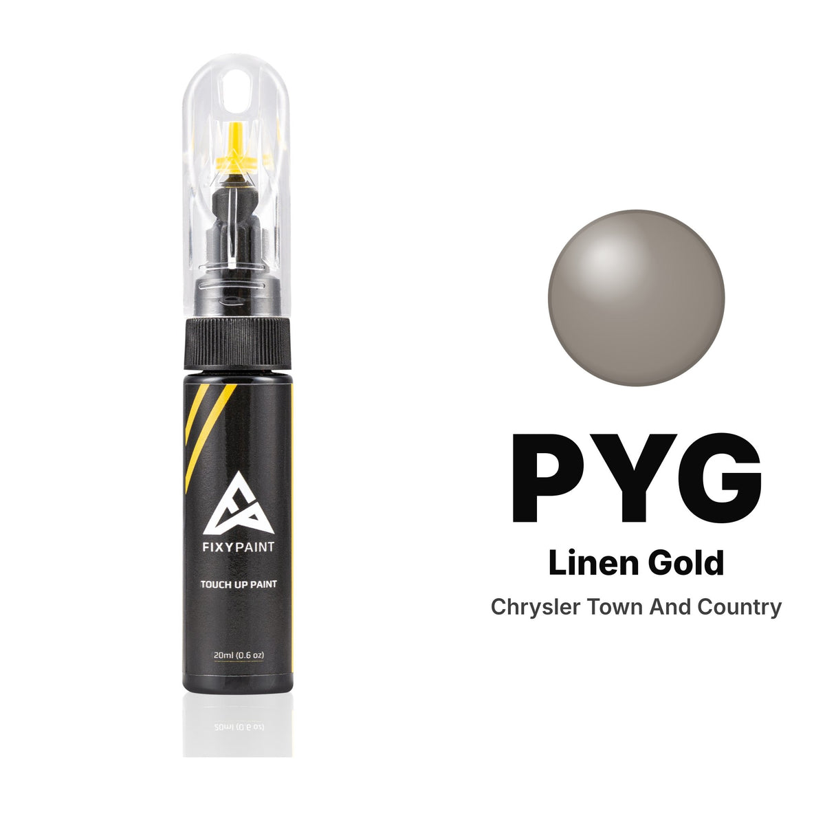 Touch-up paint for Chrysler Town & Country PYG Linen Gold, Basic kit