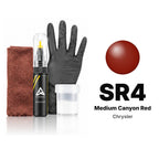 Vernice ritocco per Chrysler – SR4 Medium Canyon Red (tutti i modelli, 1978–1979), kit Completo