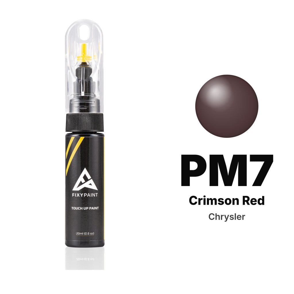 Touch-up paint for Chrysler PM7 Crimson Red, Basic kit