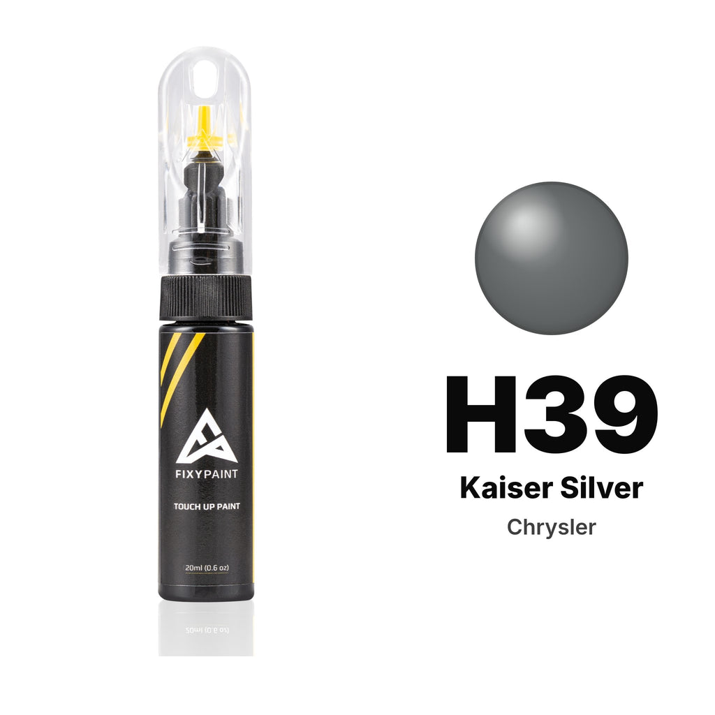 Touch-up paint for Chrysler H39 Kaiser Silver, Basic kit