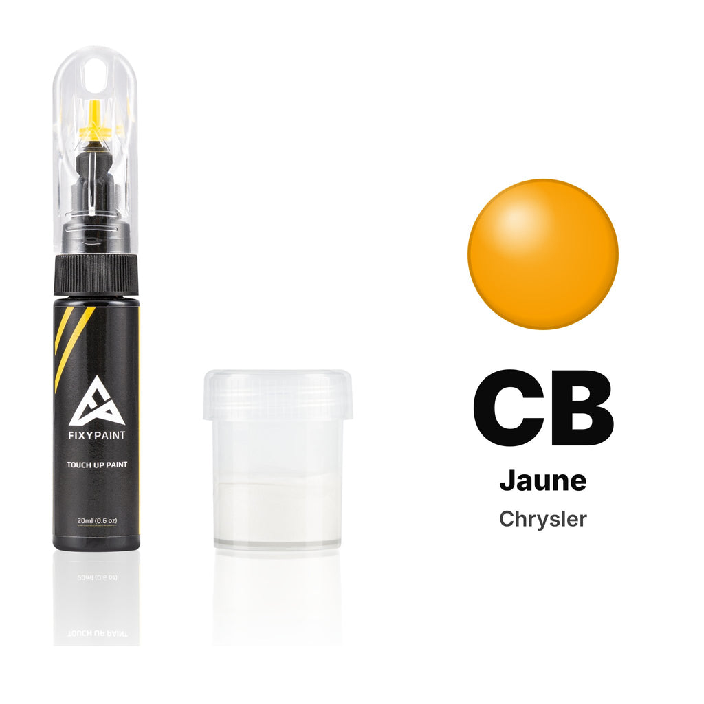 Lackstift für Chrysler – CB Jaune (alle Modelle, 1988–1989), Set Standard