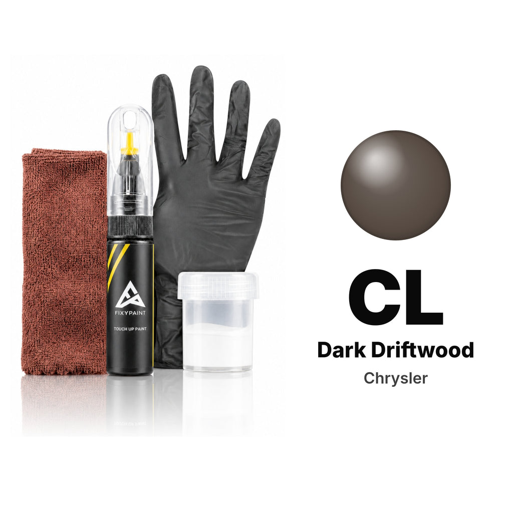 Touch-up paint for Chrysler CL Dark Driftwood, Complete kit