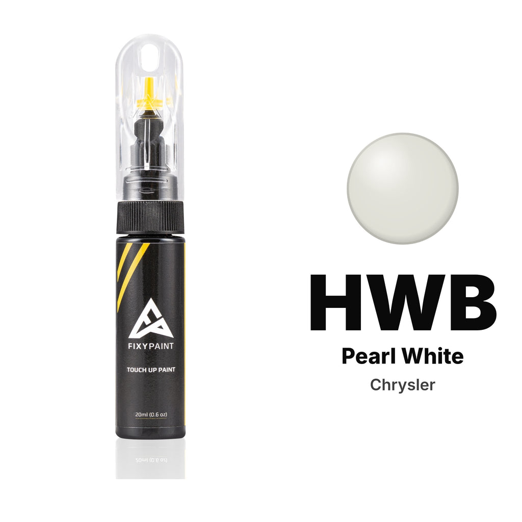 Touch-up paint for Chrysler HWB Pearl White, Basic kit