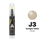 Lackstift für Chrysler – J3 Sunlight Yellow (alle Modelle, 1989), Set Basis