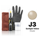 Lackstift für Chrysler – J3 Sunlight Yellow (alle Modelle, 1989), Set Komplett
