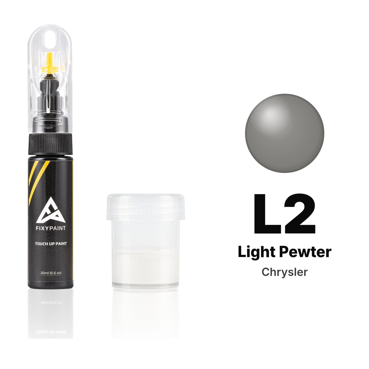 Lackstift für Chrysler – L2 Light Pewter (alle Modelle, 1989), Set Standard