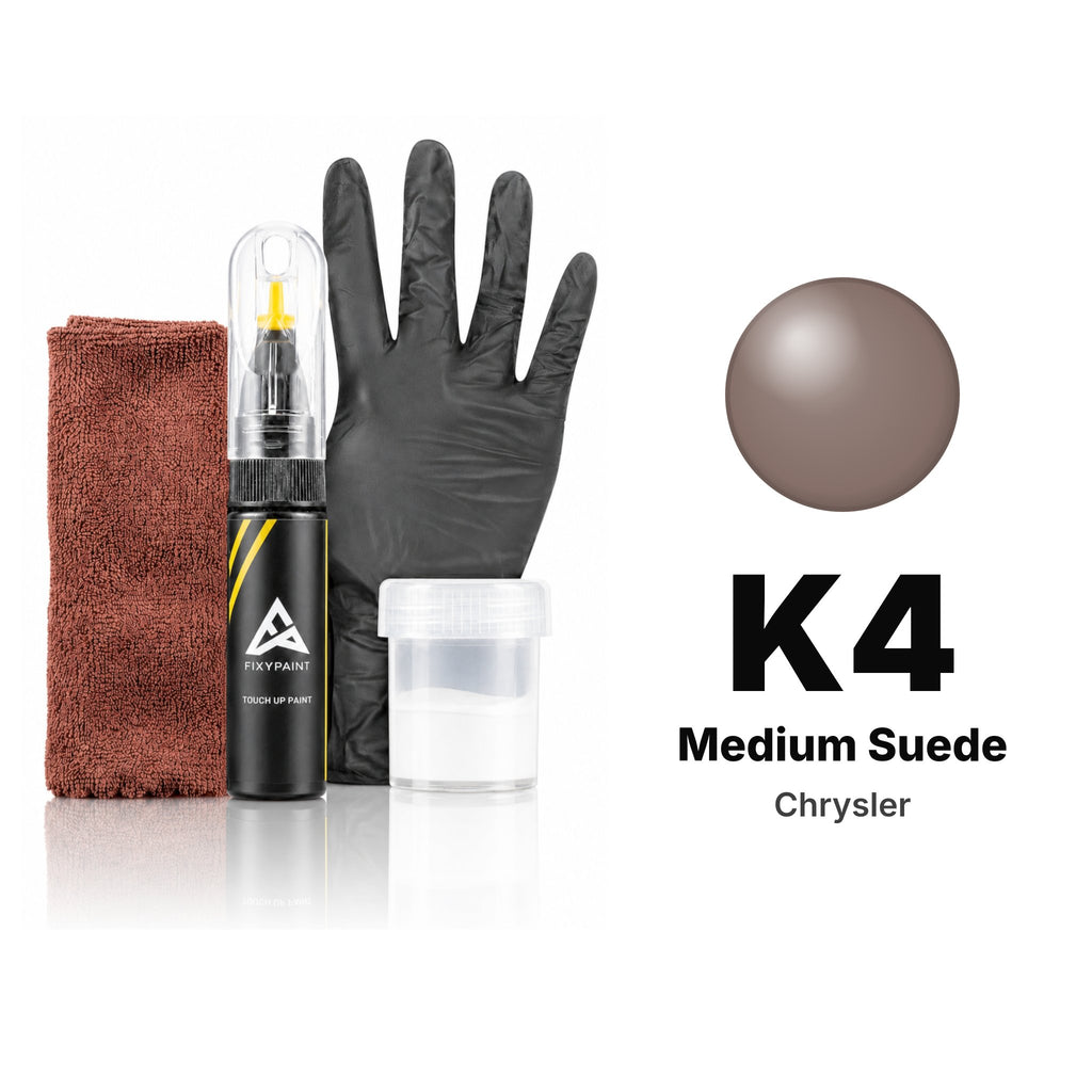 Vernice ritocco per Chrysler – K4 Medium Suede (tutti i modelli, 1989–1990), kit Completo